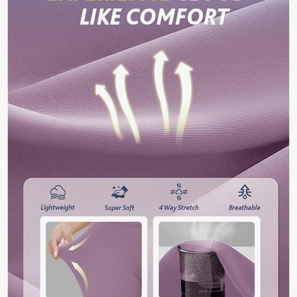 Four-Pack Bundle of Hi-Waisted Tights. Varied Colors. Size XL - Picture 6 of 7